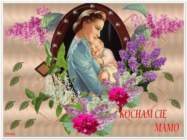 Dziecko wyznające miłość mamie